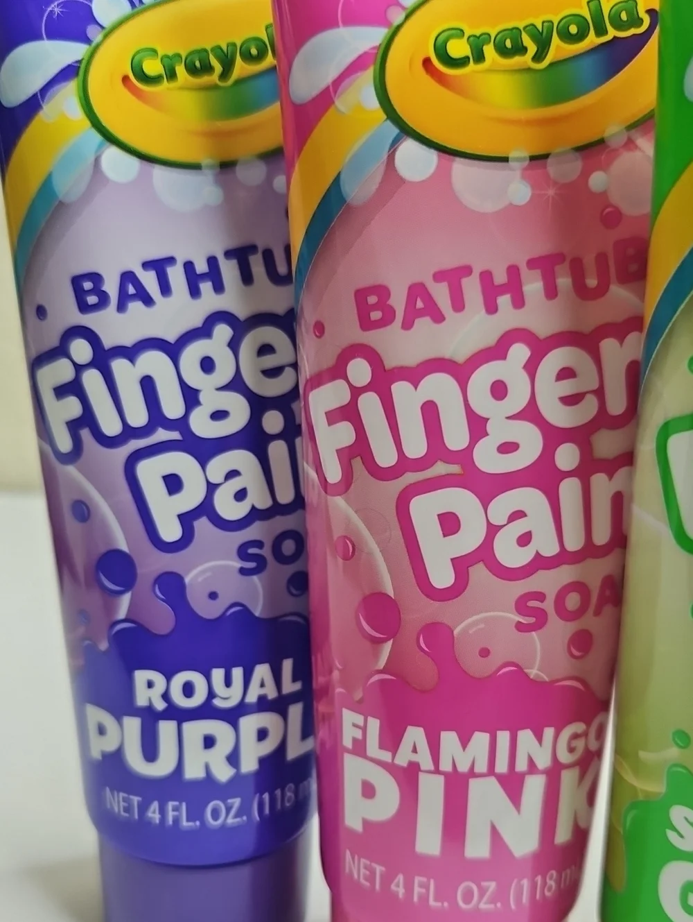 CRAYOLA BATHTUB FINGER PAINT SOAP BUNDLE 5-PIECE